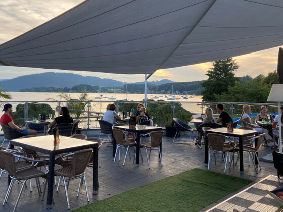2020 - Contis Beach Club Seewalchen Terrasse