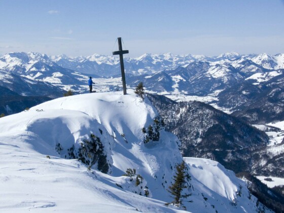 Das Kreuz ist endlich erreicht.