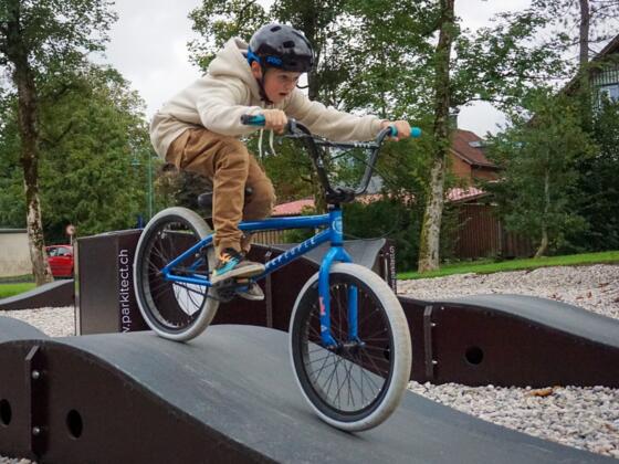 Der Pumptrack in Bad Goisern