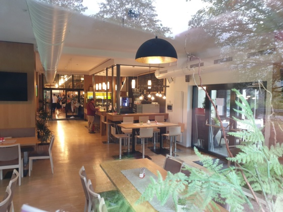 Räumlichkeiten des Sportcafés