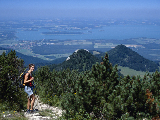 Hochplatte - Chiemseeblick