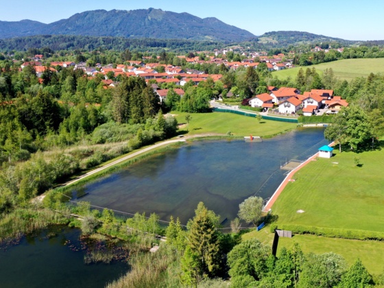 Naturfreibad Eichmühle in Bad Tölz