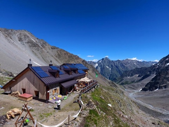 Die neue Kaunergrathütte
