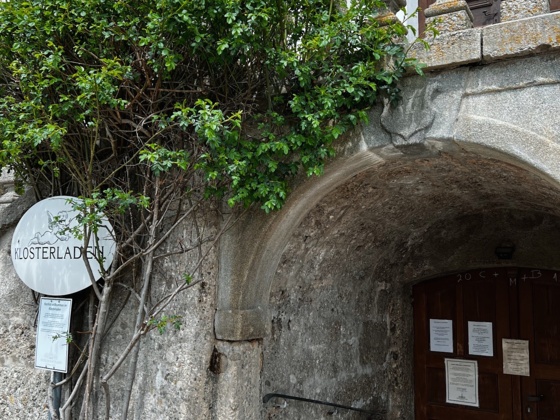 Eingang Klosterladen Schäftlarn