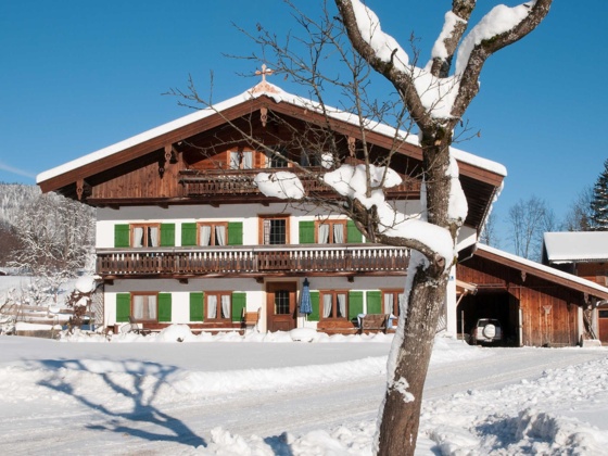 Ferienwohnung Haus Pletscherer - ein Wintermärchen direkt neben der Langlaufloipe