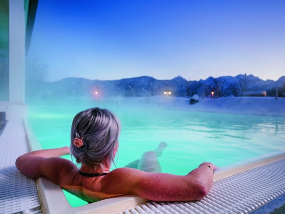 Außenbecken des Vital Spa im Hotel Sommer