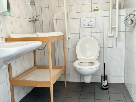 Rolli WC beim MarYsol Füssen