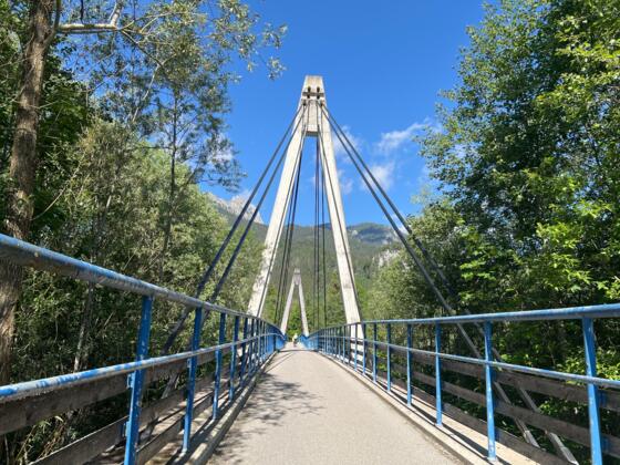 Lechbrücke bei Reutte