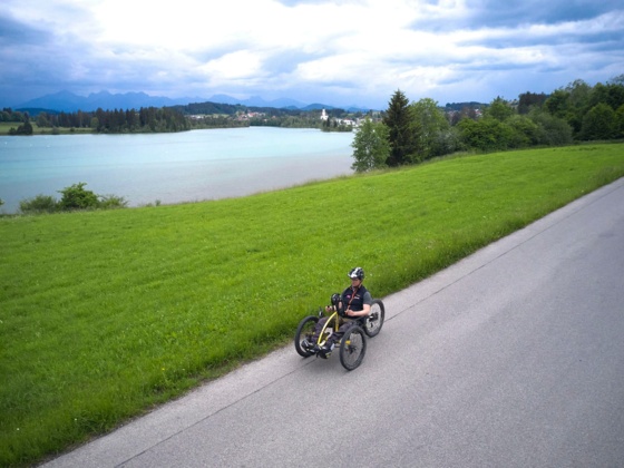 Barrierefrei Route - Handbikefahrer