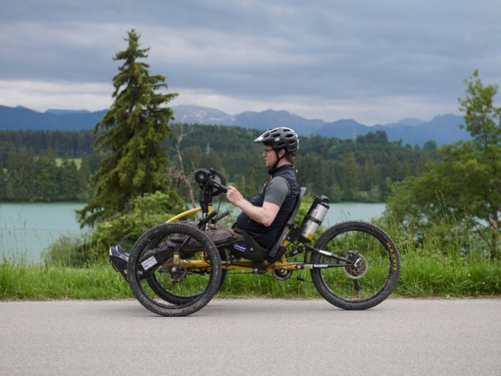 Barrierefrei Route - Handbikefahrer