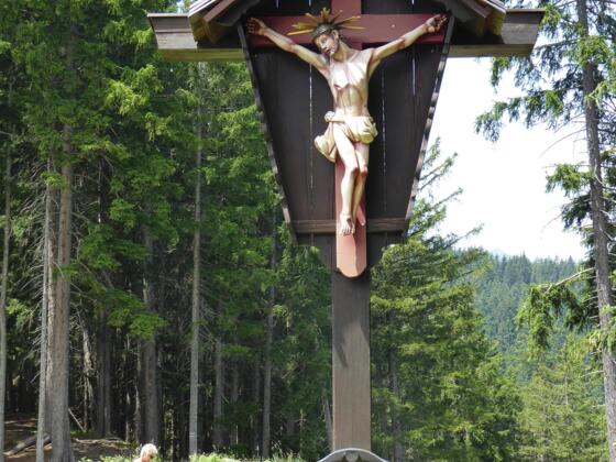 Kreuz am Kristbergsattel