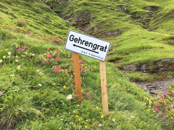 Weg zum Gehrengrat
