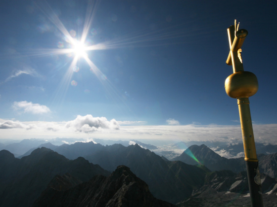 Gipfelkreuz Zugspitze