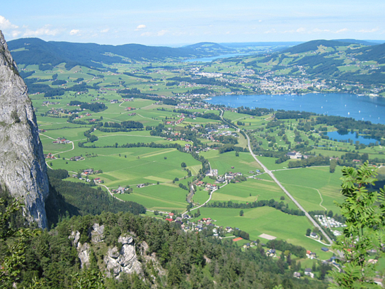 Blick auf den Mondsee