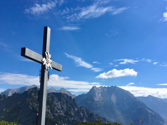 Gipfelkreuz an Hundshorn