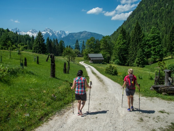 Rückweg vom Aschauersattel nach Reith