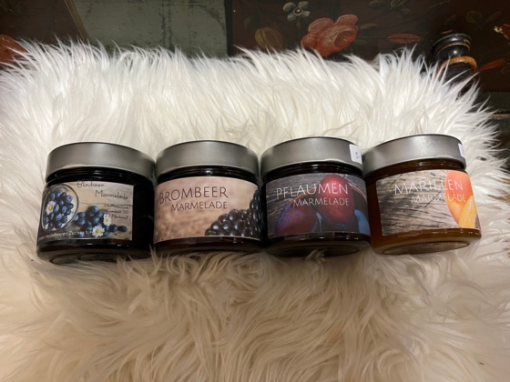 verschiedene Marmeladen