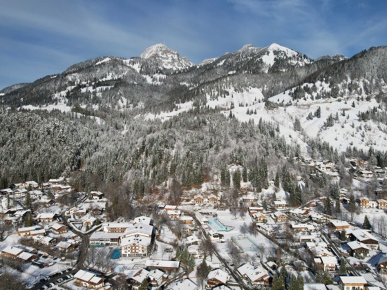 Blick auf Bayrischzell