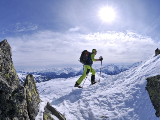 Kröndlhorn, die letzten Meter vor dem Gipfel