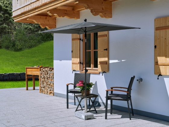 Genießen Sie den Aufenthalt auf unserer Terrasse