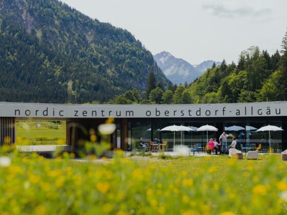 Nordic Café im Nordic Zentrum Oberstdorf Allgäu