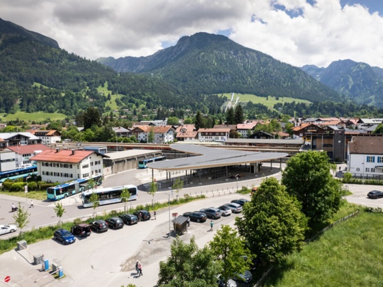 Busbahnhof/ P3 Parkplatz Oberstdorf