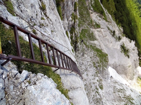 Thronleiter hinter der Werfener Hütte (Zustieg auf Hochthron)