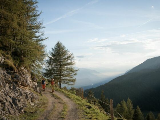 Blick Richtung Angerberg und Schönau
