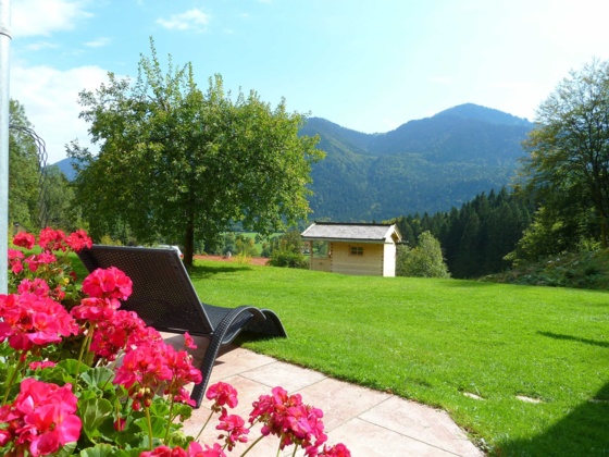 Unsere Aussicht von der Ferienwohnung Wallbergblick - Kimpfbeck