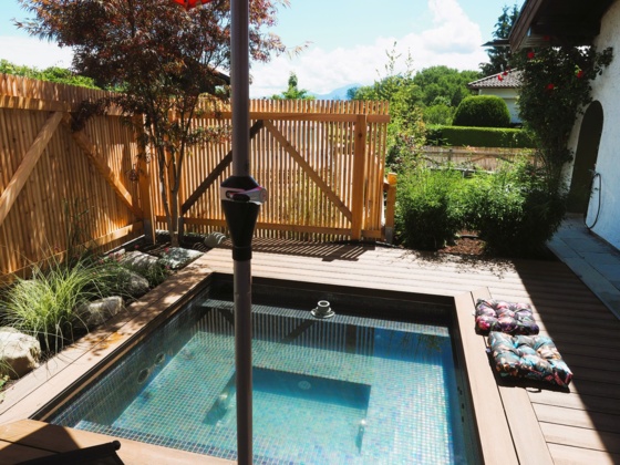 Wellness mit Bergblick