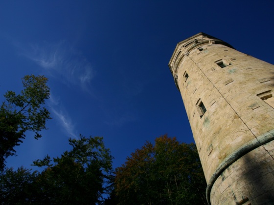 Der Aussichtsturm auf dem Taubenberg