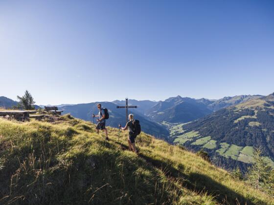 Gipfel Hochstrickl Alpbach