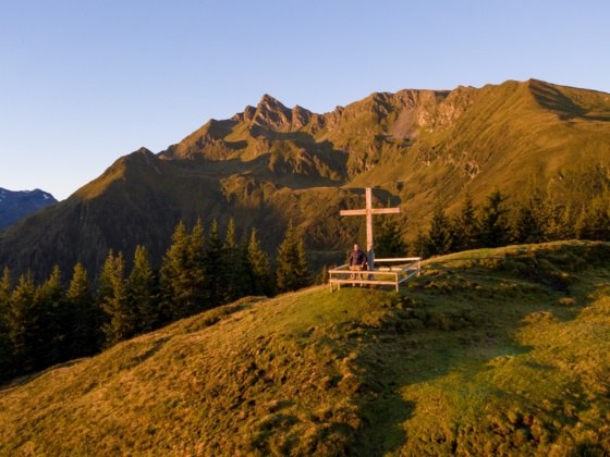 Mittersiller Platte, dahinter Pihapper