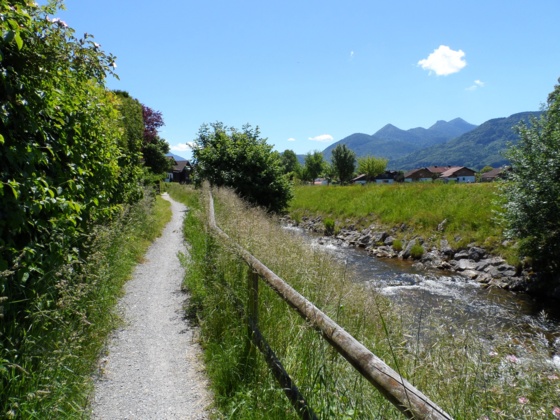 Entlang der Bernauer Achen