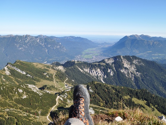Blick vom Gipfel