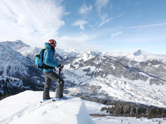 Ausblick auf Gipfel