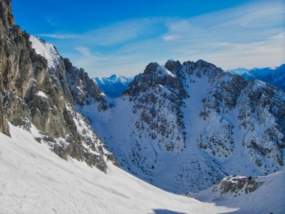 Blick hinüber zur Wankspitze