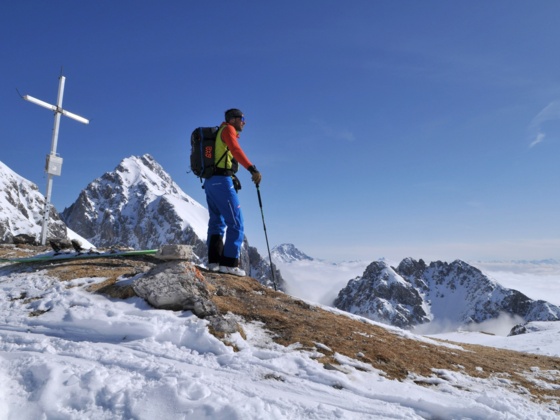 Höllkopf, Blick auf Griesspitze