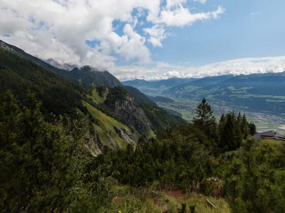 Ausblick Vintlalm Thaur Tirol