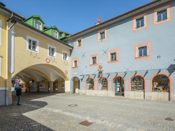 Das Ladengeschäft der Berchtesgadener Handwerkskunst in der Alten Fronveste