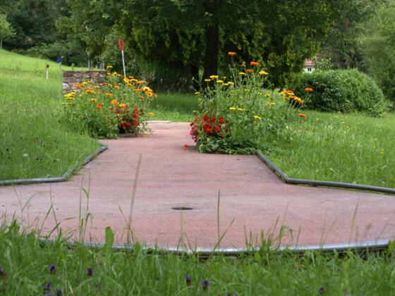 Minigolfen in Schön