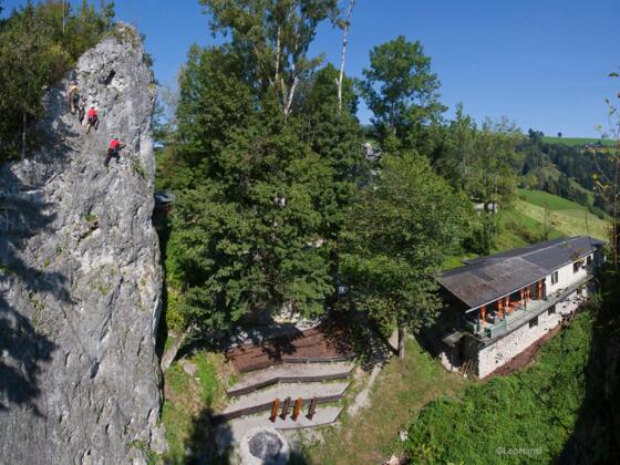 Schwedenhütte im Camp Sibley - Laussa