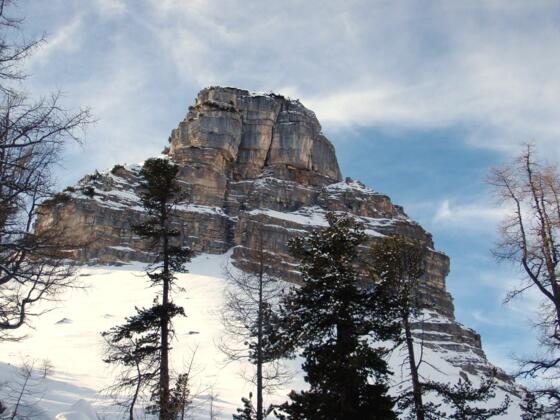 Eisernes Bergl 1864m, Nordseite.