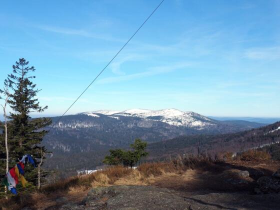 Stinglfelsen 1260m mit Plöckenstein