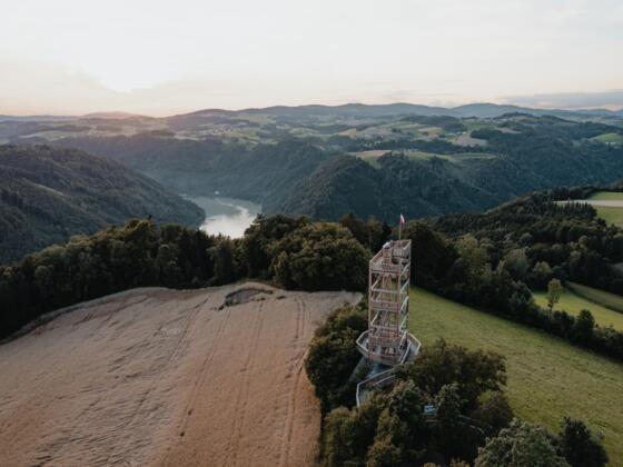 Aussichtsturm Burgstall Kirchberg ob der Donau