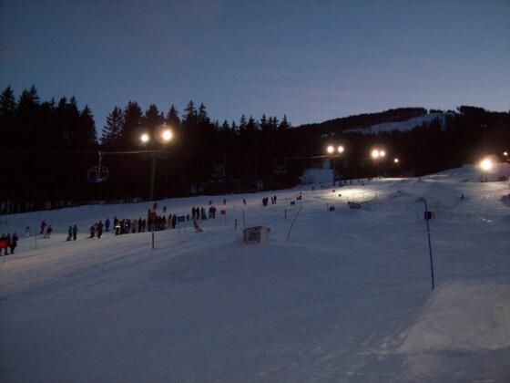 Ski- und Rodelhang an der Bromberg Alm
