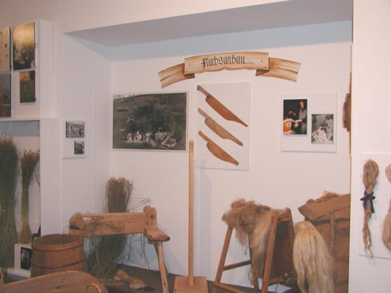 Wandel vom ertragsarmen Flachsanbau...