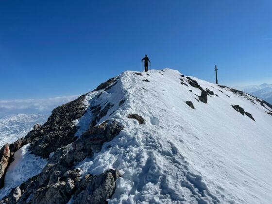 Gipfelgrat zur Scheichenspitze