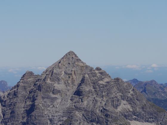 Blick von der Marchspitze auf den Hochvogel
