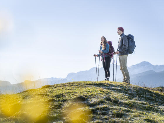 Wandern auf der Winklmoos-Alm